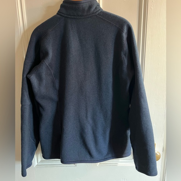 Patagonia Better Sweater Navy Full Zip -No Size Tag- Fits like a MNs Size LG - Picture 5 of 9